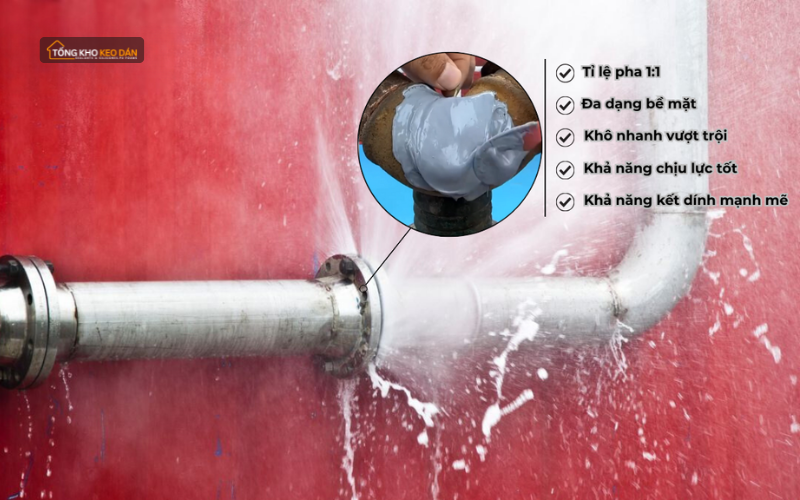 keo AB 2 thành phần