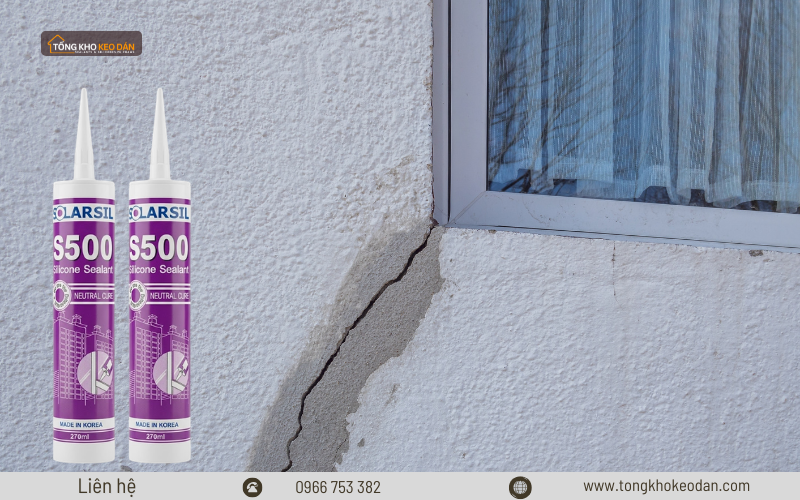 keo Solarsil S500 dùng ngoài trời có bền không