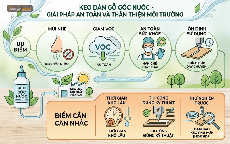 keo dán gỗ công nghiệp