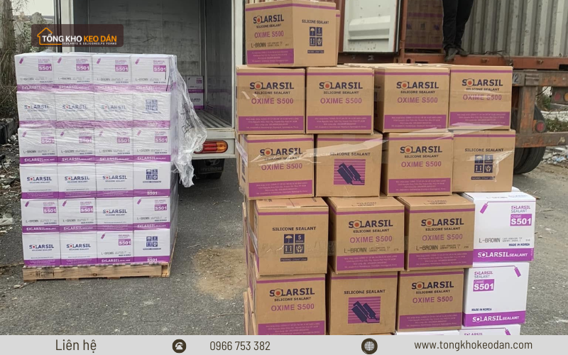 keo silicone Solarsil S500 giá bao nhiêu