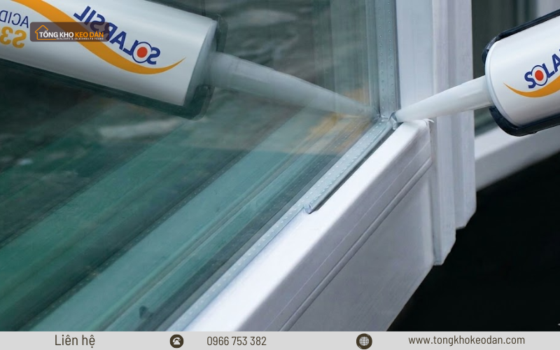 cách sử dụng keo Solarsil S301