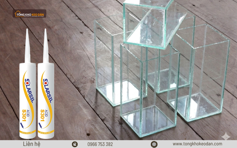 keo Solarsil S301 dán bể cá