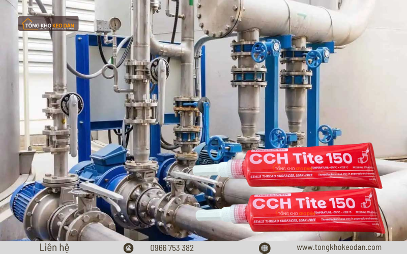 keo khóa ren CCH Tite 150 (14) keo khóa ren cho máy bơm công nghiệp
