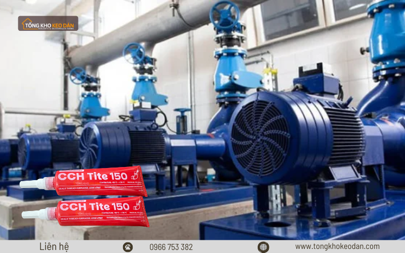 keo khóa ren CCH Tite 150 (15) keo khóa ren cho máy bơm công nghiệp