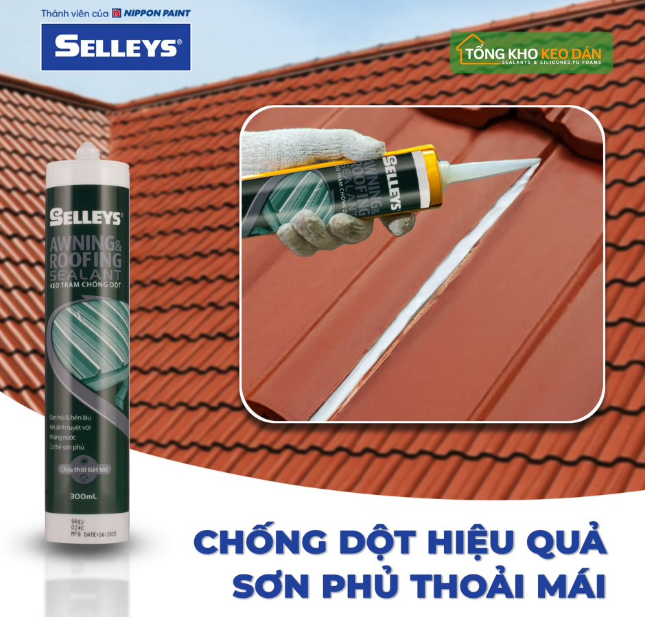 Keo chống dột AWNING & ROOFING SEALANT (1)