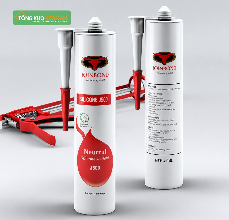 Keo dán Silicone Joinbond J500 (1) Keo dán Silicone Joinbond J500 (1)