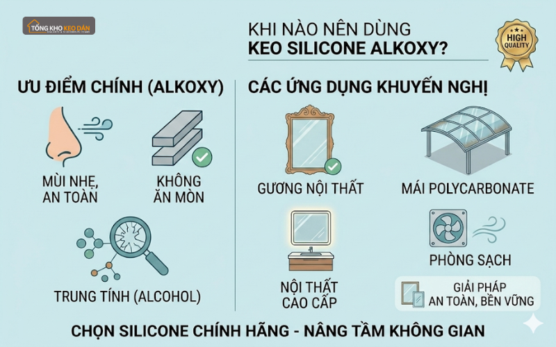 keo silicone alkoxy keo silicone alkoxy