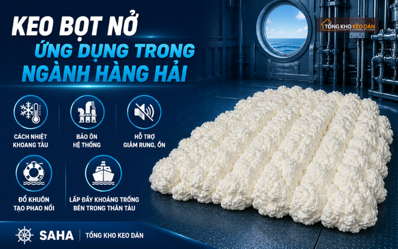 PU Foam cách nhiệt khoang tàu PU Foam cách nhiệt khoang tàu