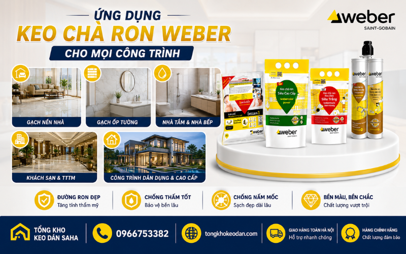 đại lý keo chà ron weber hà nội đại lý keo chà ron weber hà nội