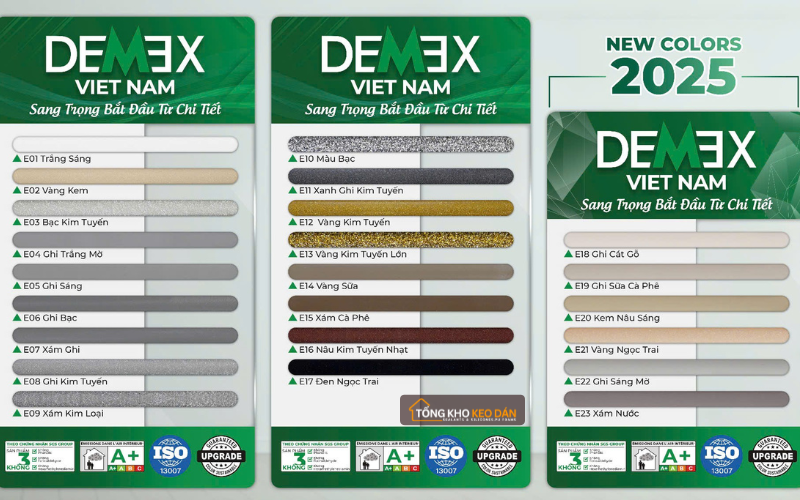 keo chà ron Demex 2 thành phần