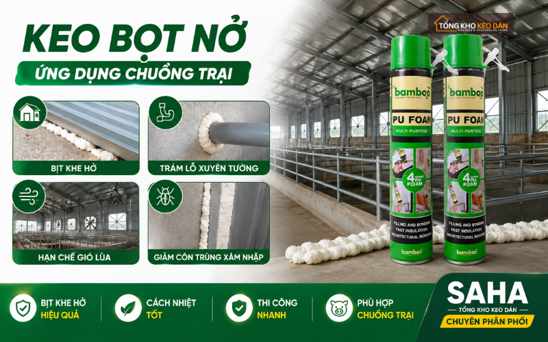 keo foam nông nghiệp