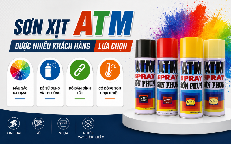 sơn xịt ATM giá bao nhiêu sơn xịt ATM giá bao nhiêu