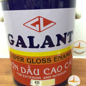 Sơn dầu Galant 433 3L màu cà phê sữa nhạt