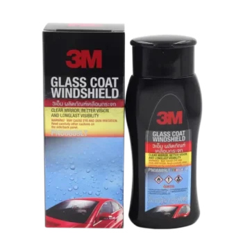 Dung dịch chống bảm nước kính 3M Glass Coat Windshield giúp giảm bám bẩn và chống bám nước trên kính. Cải thiện tầm nhìn khi lái xe ô tô trời mưa.