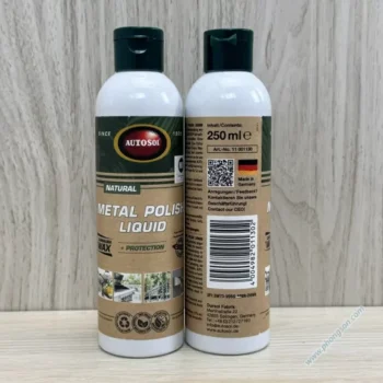 Dung dịch Autosol Natural Metal Polish đánh bóng làm sáng kim loại chai 250ml