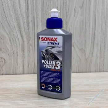 Kem đánh bóng sơn xe Sonax Xtreme Polish+Wax 3 chai 250ml 202100 - Xóa xước nhẹ, làm bóng và bảo vệ sơn