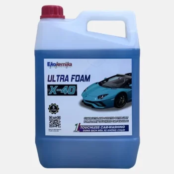 Nước rửa xe không chạm Ultra Foam X-40 Ekokemika can 5 lít