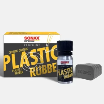 Phủ ceramic nhựa + cao su ngoài xe ô tô Sonax Plastic Rubber Ceramic Coating