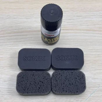 Phủ ceramic nhựa + cao su ngoài xe ô tô Sonax Plastic Rubber Ceramic Coating