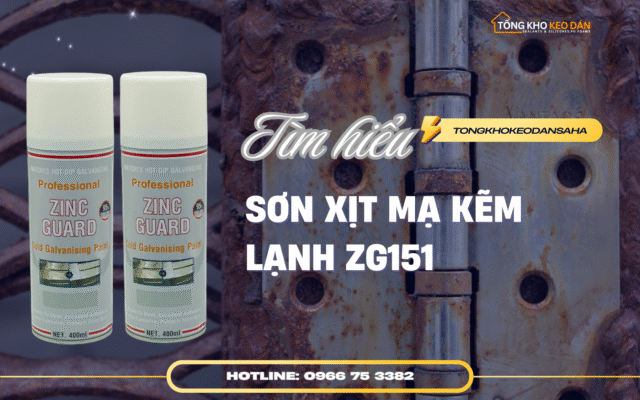 sơn xịt mạ kẽm lạnh ZG151