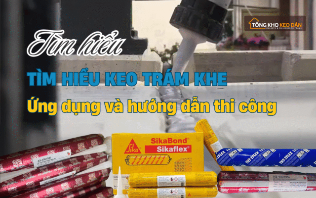 Tìm hiểu keo trám khe là gì