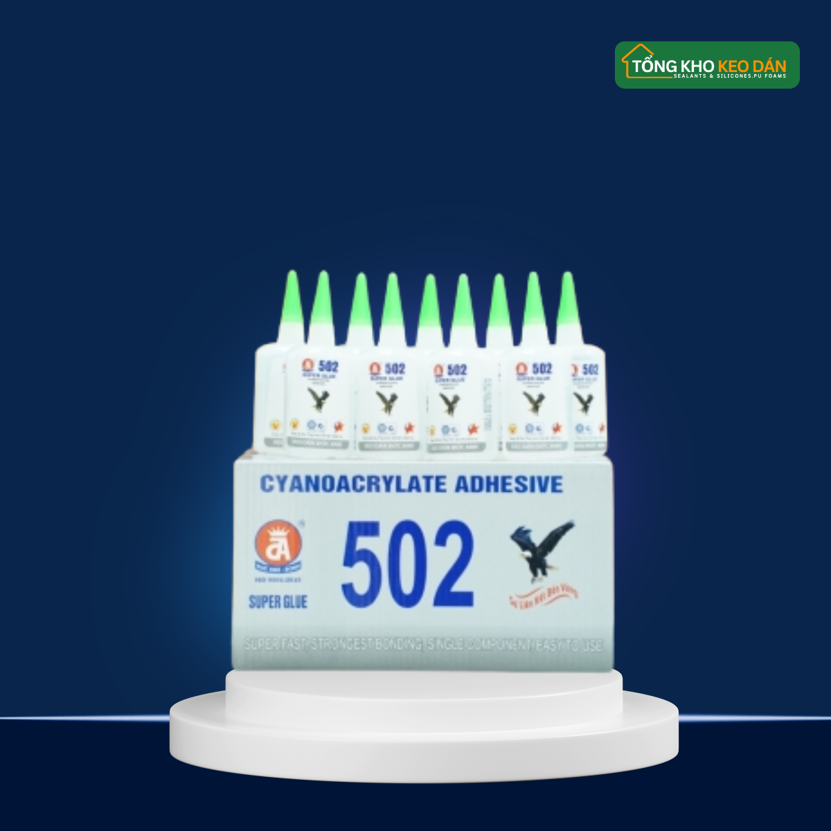 Keo 502 nhãn hiệu con đại bàng (2)