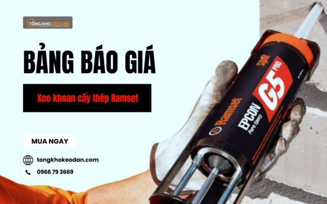 bảng báo giá Ramset G5