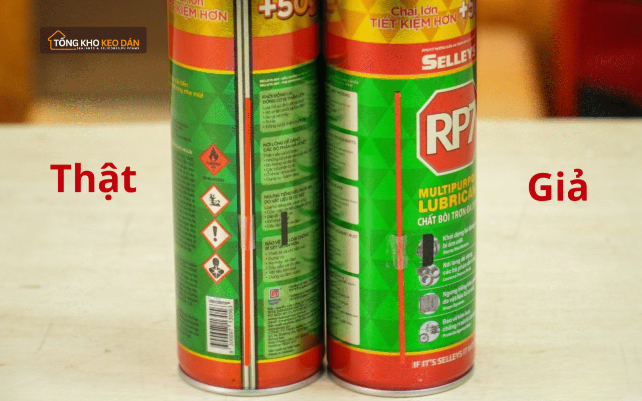 Các phân biệt RP7 thật và RP7 giả