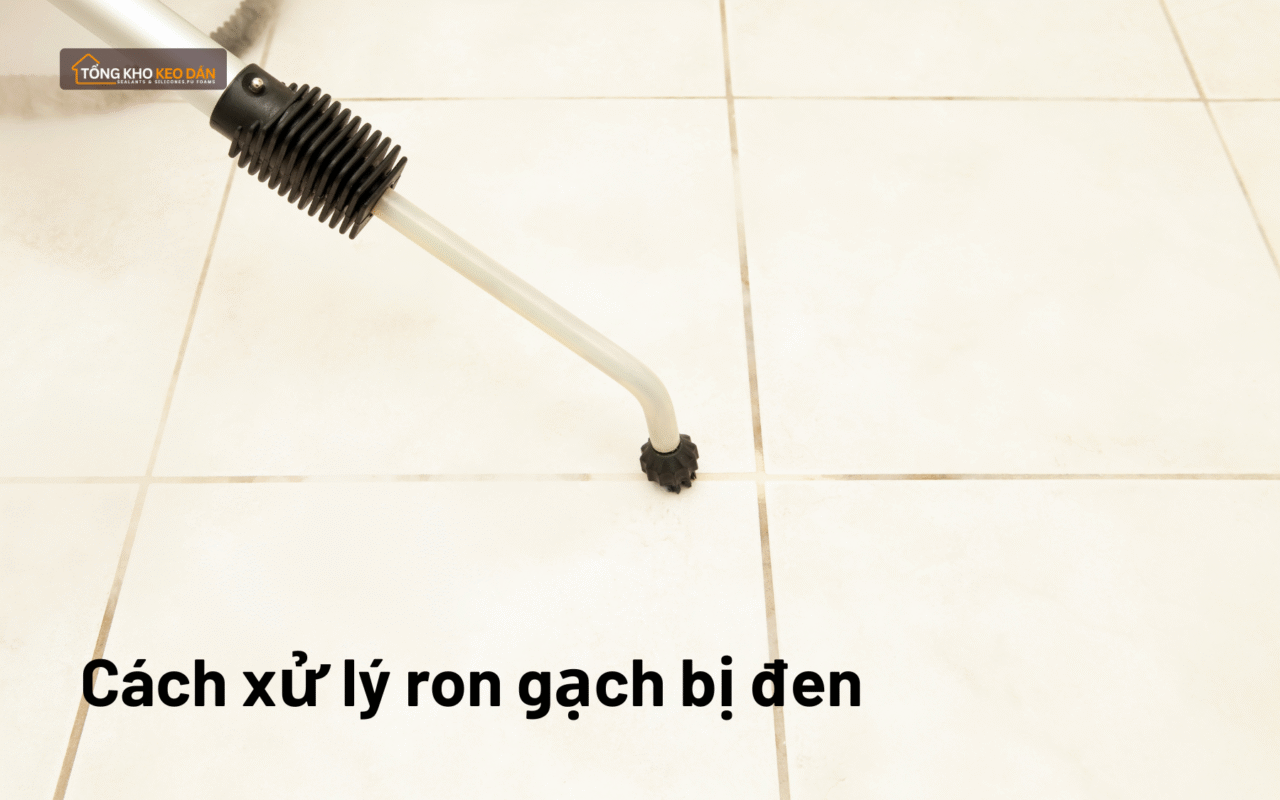 Cách xử lý ron gạch bị đen