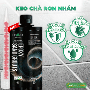 Keo chà nhám Demex Epoxy Sand Grout (1)