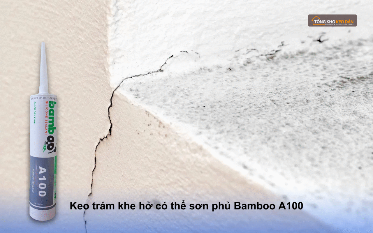 Keo trám khe hở có thể sơn phủ Bamboo A100 (1)