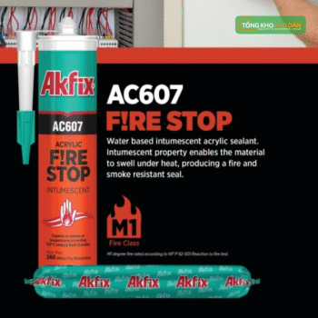 Keo trám khe ngăn cháy lan Akfix AC607 (1)