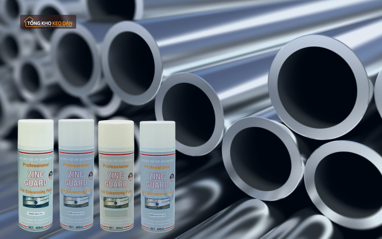 Sơn mạ kẽm lạnh loại nào tốt Mua ở đâu uy tín, giá tốt