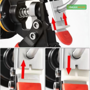 Súng bắn keo silicone chuyên nghiệp JS 8606 9 inch chịu lực cao có tay cầm bằng hợp kim nhôm (1)