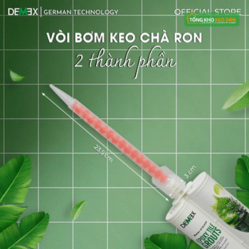 VÒI BƠM KEO CHÀ RON DEMEX (2)