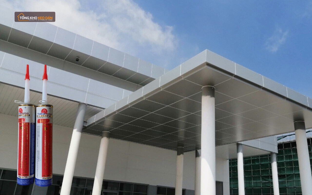 keo dán alu chịu nhiệt ngoài trời
