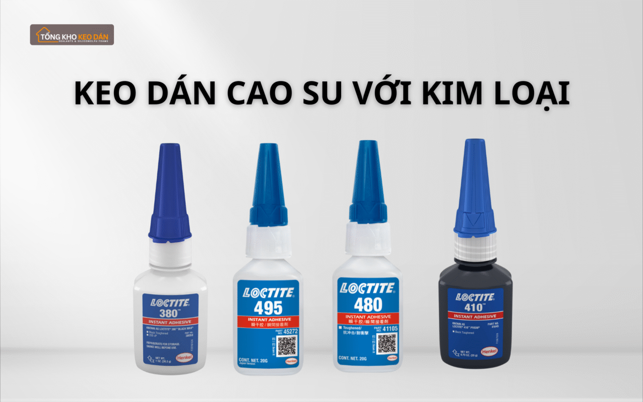 keo dán cao su với kim loại
