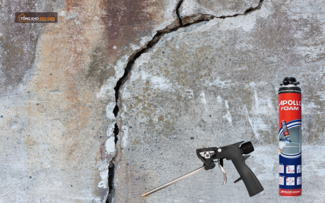 keo trám khe hở chống thấm Apollo Foam