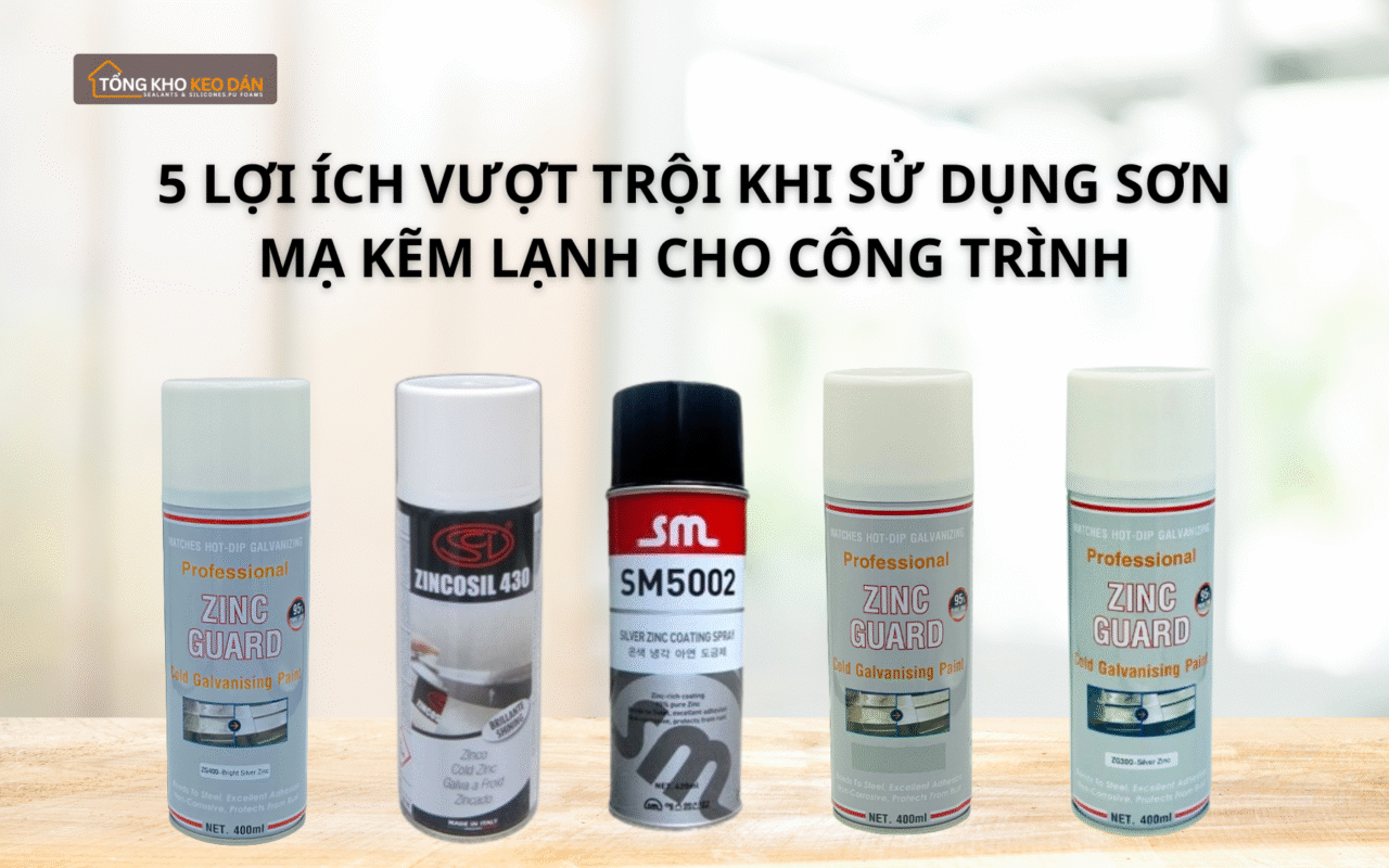 lợi ích vượt trội khi dùng sơn mạ kẽm