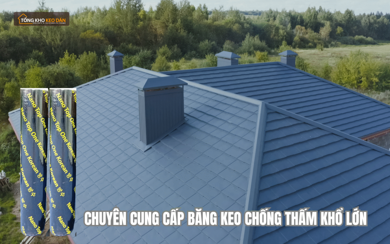 Chuyên cung cấp băng keo chống thấm khổ lớn