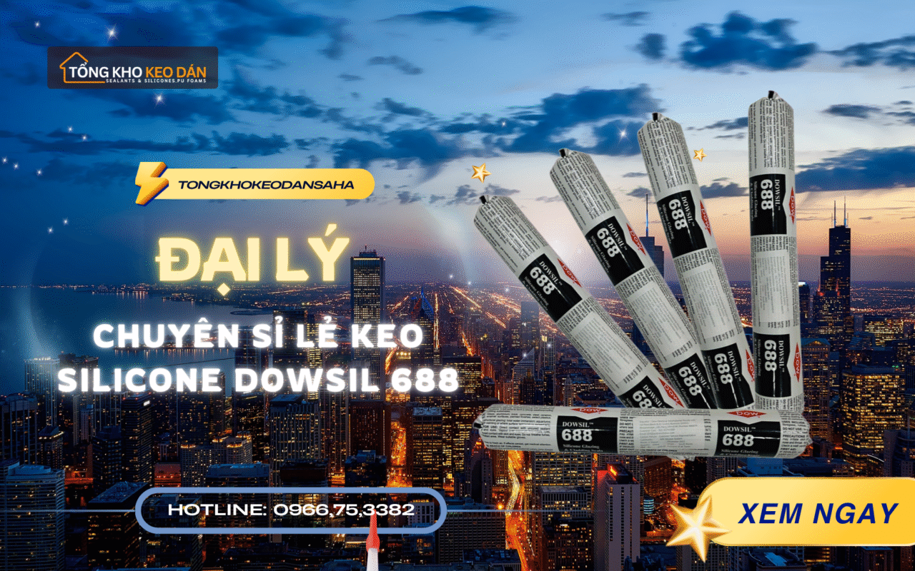 Chuyên sỉ lẻ keo silicone Dowsil 688