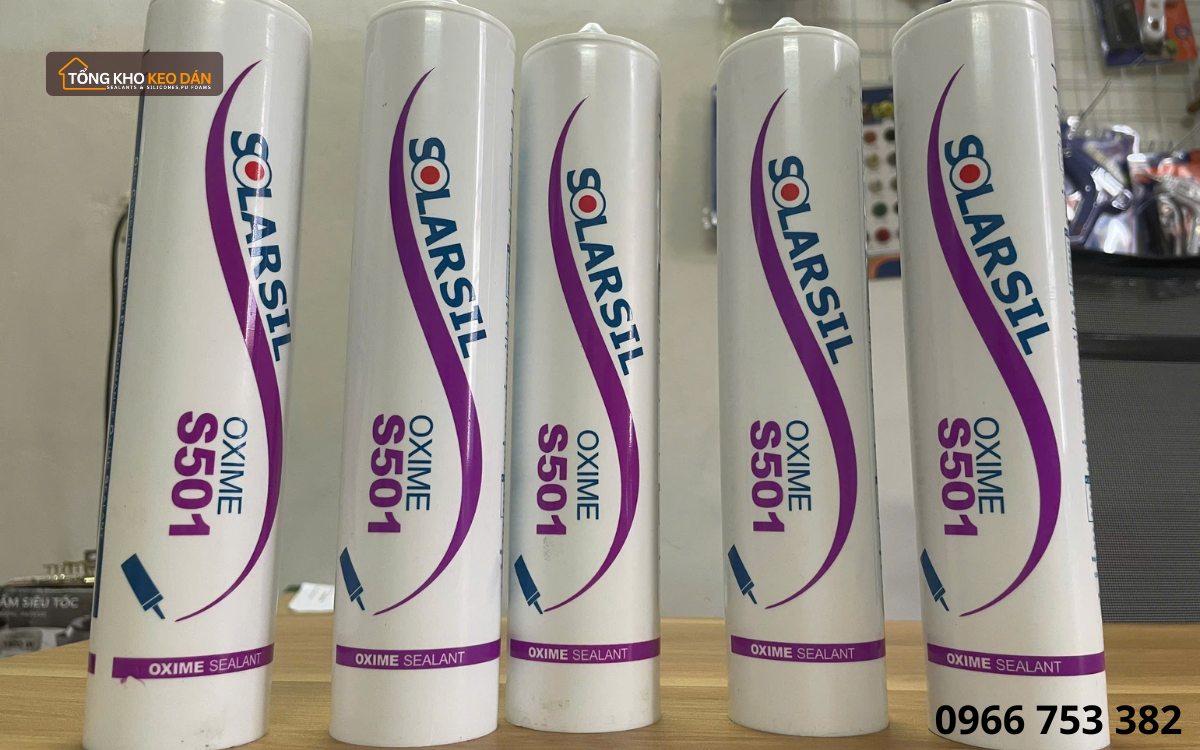 Đại lý keo silicone Solarsil tại HCM