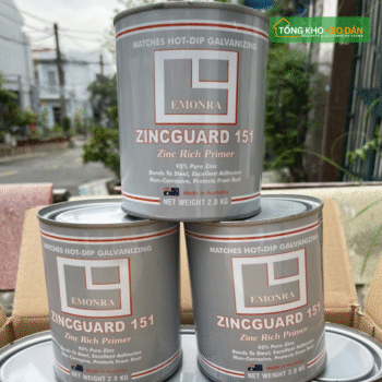 Sơn mạ kẽm lạnh ZG151 Zinc Guard 2kg (3)