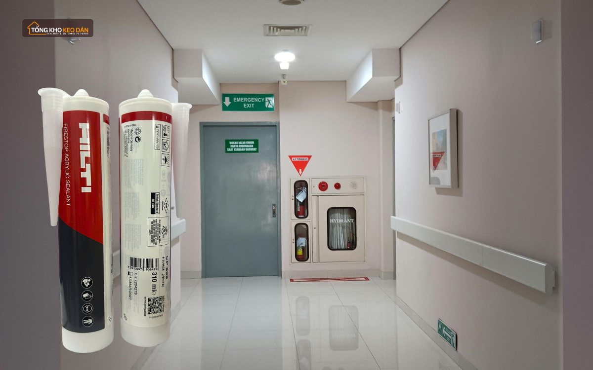 lý do nhà thầu tin dùng keo chống cháy Hilti