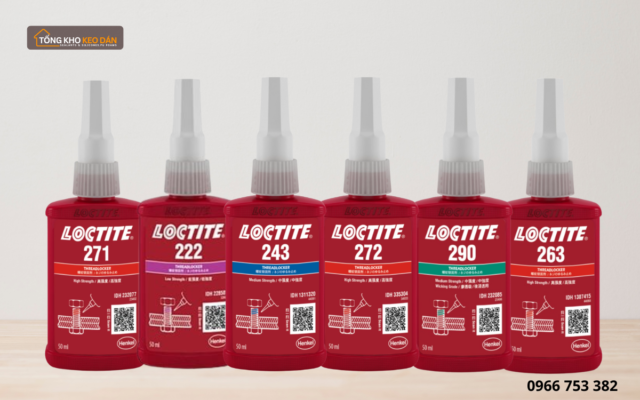 chọn keo khóa ren Loctite phù hợp