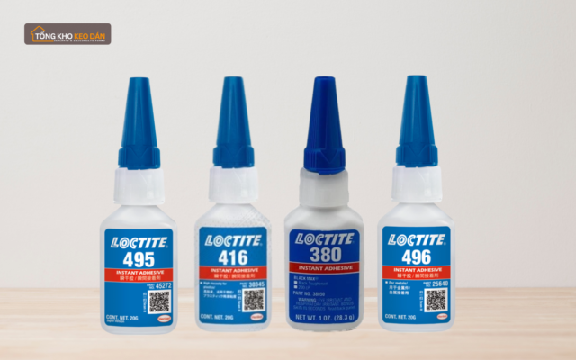 keo Loctite dán cao su với kim loại