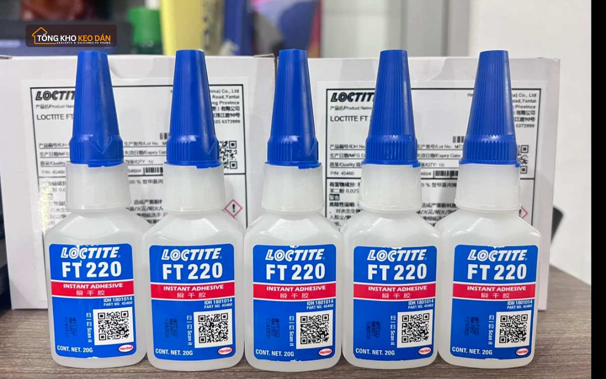 keo Loctite dán nhanh đa vật liệu