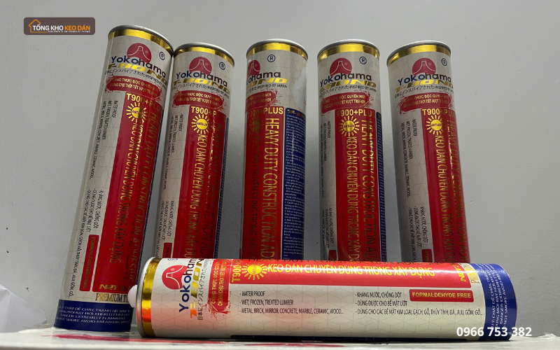 keo Yokohama T900+ Plus dán tấm ốp tường