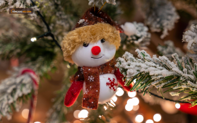 keo nến làm đồ handmade trang trí giáng sinh