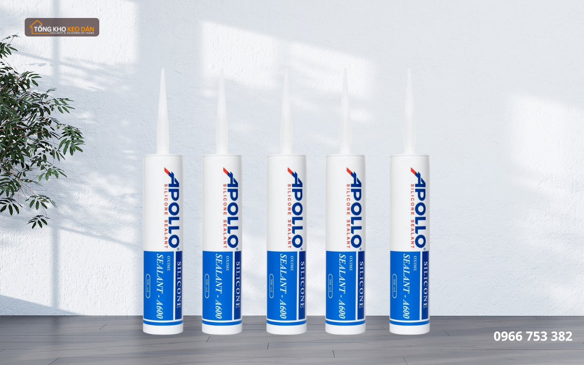 keo silicone Apollo A600 giá tốt